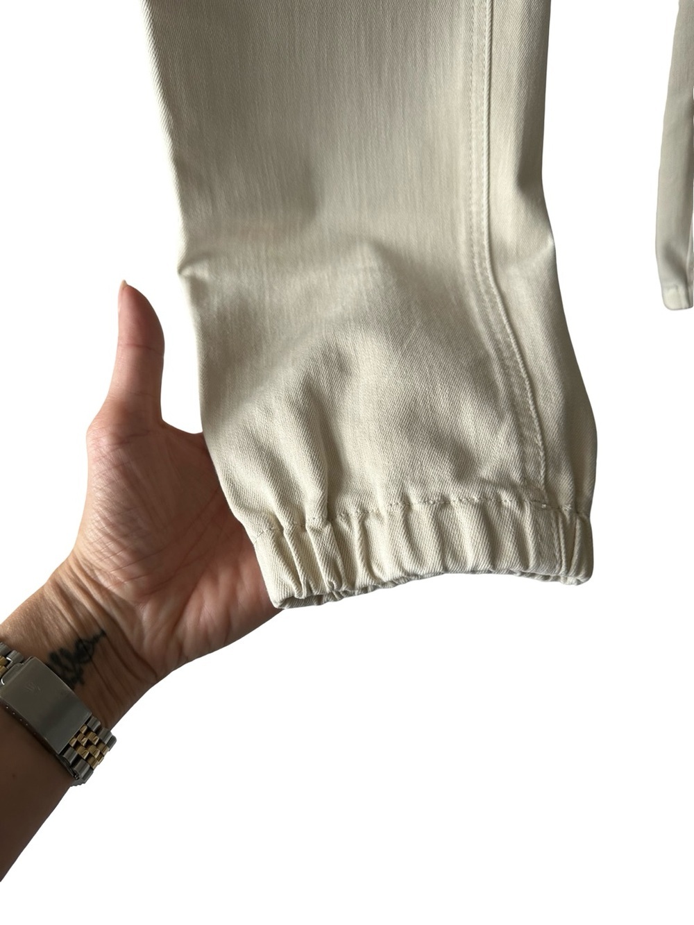 Off-White Drawstring Jogger Pants - Picture 5 of 10